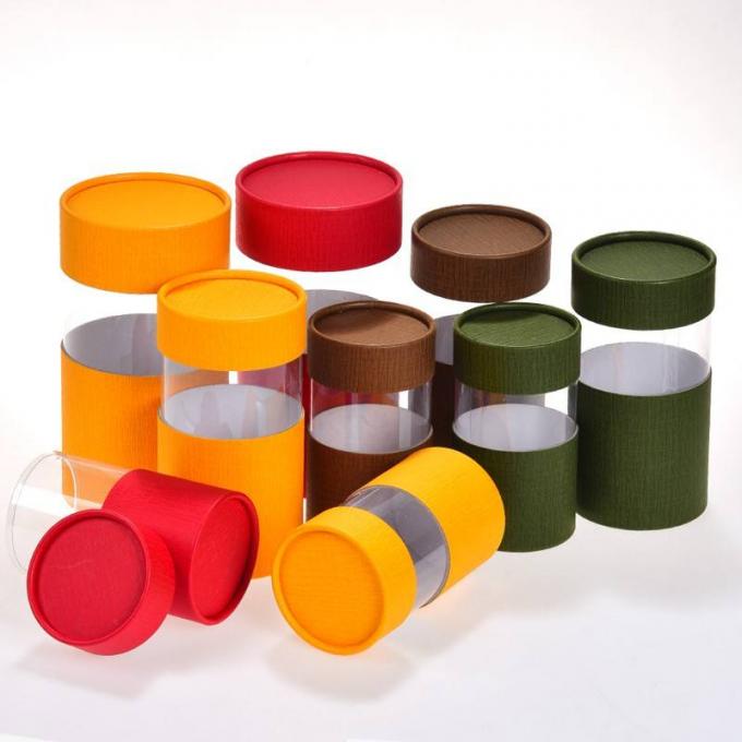 Картонная коробка волдыря с ясным окном, подарочными коробками окна ODM горячими штемпелюя 3