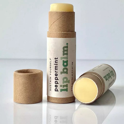 трубки бальзама губы 0.5oz Kraft бумажные, Paperboard дезодоранта картона нажимают вверх трубки