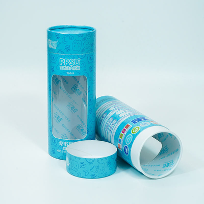 трубка бумаги 100ml упаковывая с окном, выбивая коробкой бумаги окна PVC