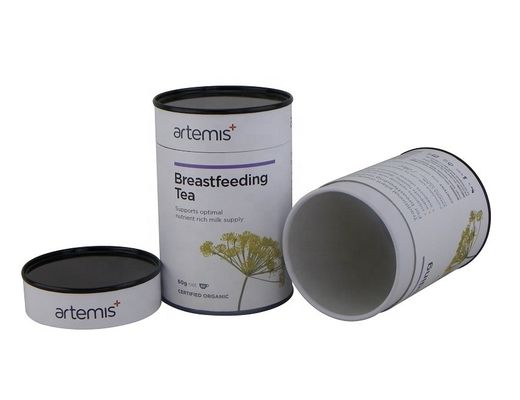 Лакирующ бумажную смесь консервирует 120gsm материал, упаковка трубки картона