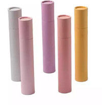 Трубки картона цилиндра CMYK Debossed упаковывая OEM доступный