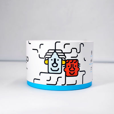 Трубка бумаги ОЭМ упаковывая печатая круглый цилиндр для электронных аксессуаров