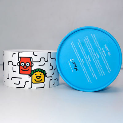 Трубка бумаги ОЭМ упаковывая печатая круглый цилиндр для электронных аксессуаров