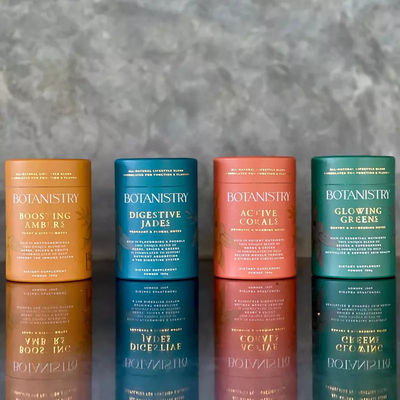 Подгонянный биоразлагаемый цилиндр картона тубы порошка еды бронзируя для рассыпной упаковки чая