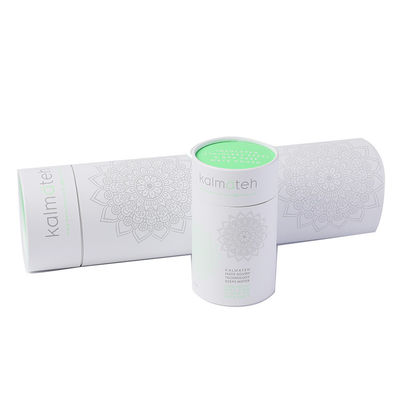 Изготовленная на заказ трубка чая Eco дружелюбная упаковывая контейнер трубки CMYK бумажный для упаковки печений шоколада еды