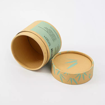 Трубки Kraft Biodegradable пустого цилиндра бумажные для трубок косметической бумаги чая упаковывая