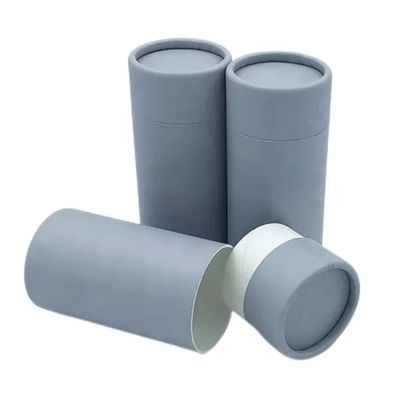 Косметические трубки картона бутылок душат коробки цилиндра упаковывая с бумажной вставкой