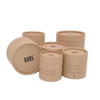 Круглая изготовленная на заказ коробка чая упаковывая Matt прокатала Debossed UVcoated