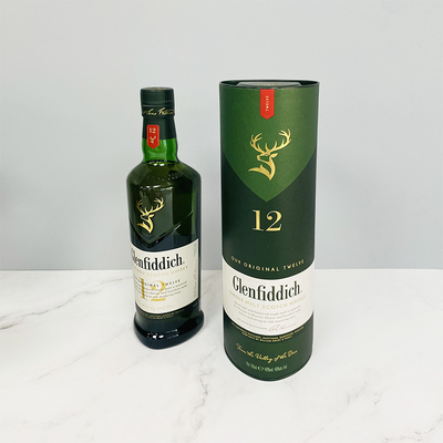 Лакировать Eco подарочных коробок бутылки вина рождества UVprinted дружелюбный штейновый