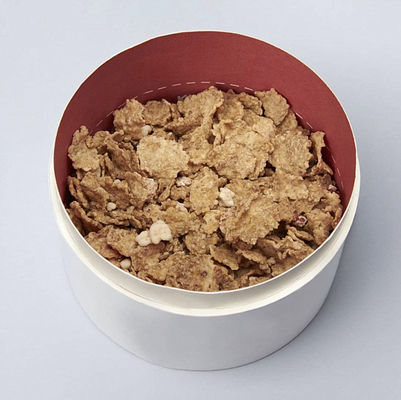 Бумажная трубка для пищевых продуктов с круглым окном с прозрачным окном для упаковки пищевых продуктов