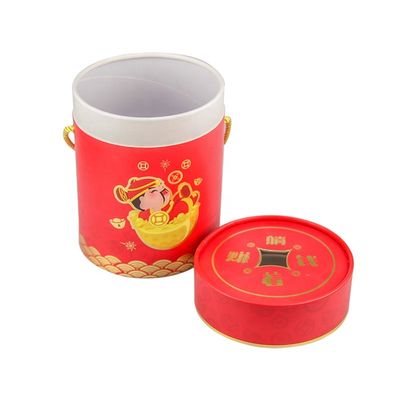 Многофункциональная бумажная упаковка еды трубки, коробки Pantone цилиндрические упаковывая