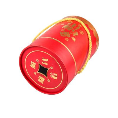 Многофункциональная бумажная упаковка еды трубки, коробки Pantone цилиндрические упаковывая