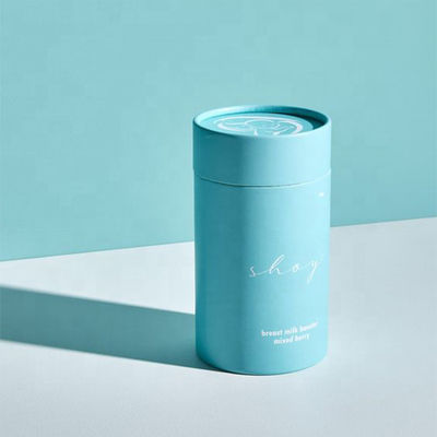 Выбитая косметическая бумажная трубка упаковывая, коробки CMKY изготовленные на заказ косметические упаковывая